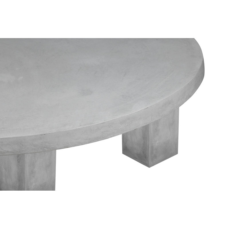 Maximus Coffee Table, Gray, 16" H x 60" L x 60" W