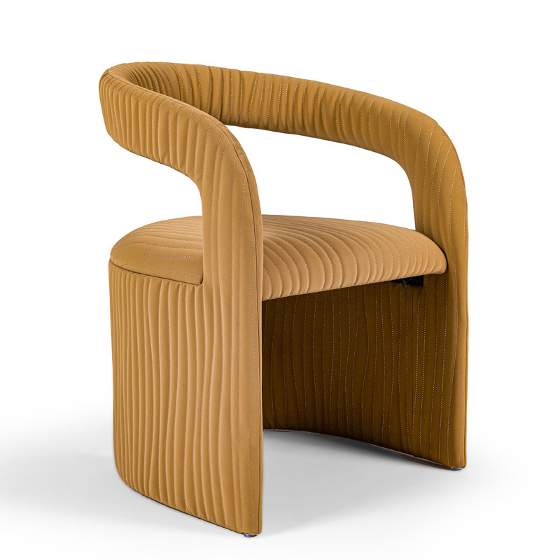 Chaise d'appoint capitonnée Modern Modern