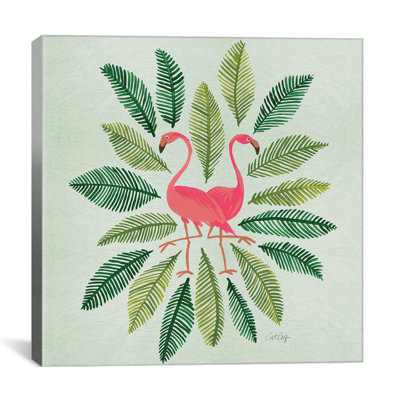 Flamants verts par Cat Coquillette - impression