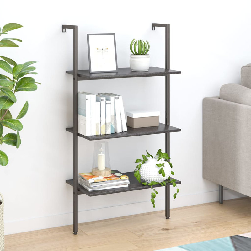 Catasauqua 120.5cm H x 64cm W Bookcase, Black