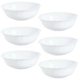 6 Piece Glass Dinnerware Set - Service for 6