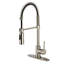 Robinet de cuisine à pré-rinçage à fixation sur comptoir à 1 trou Kingston Brass-29273314
