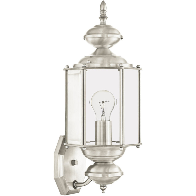 Sturbridge Wall Light, Brushed Nickel