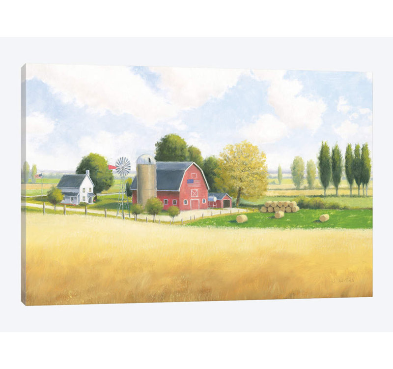 « land of the courage », impression sur toile