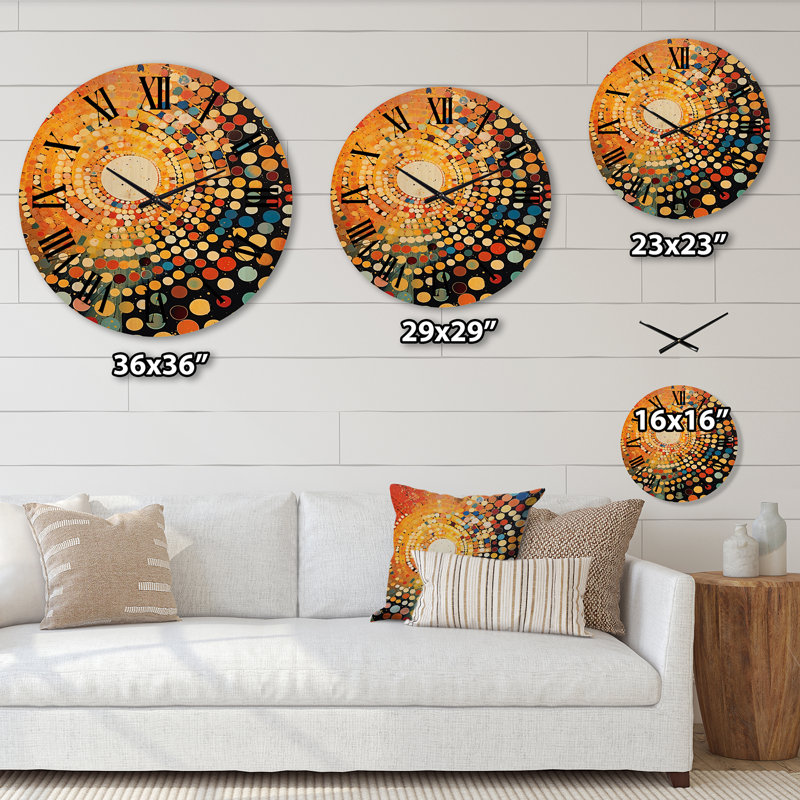 Horloge murale Tabron, Moyenne