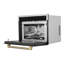 ZLINE Autograph 24 in. Microwave Oven in Stainless Steel and Polished Nickel Helix Handle-1223261909