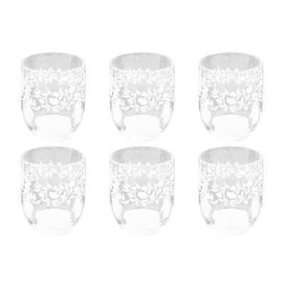 Verre à vin sans pied en acrylique Vines - transparent - 14,6 oz