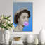 Bubble Gum Queen Blue Print-74565269-74565270