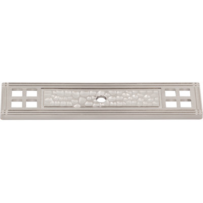 Arts And Crafts Traditional Knob Backplate
