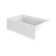 SIGNATURE® Rectangle Flat Front 6036 Skirted Soaking
