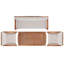 Alderico Acacia 4 - Person Patio Conversation Set with Cushions-499029229