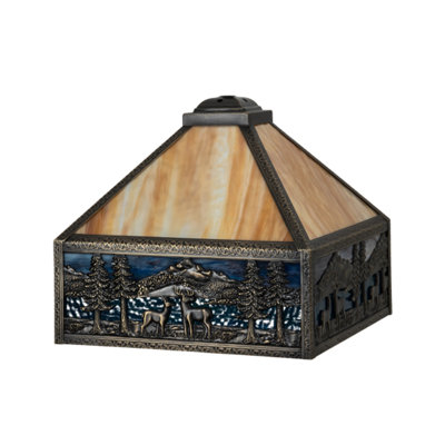 Jaelle 11.5 in. H Glass Empire Lamp Shade and Pendant Shade