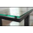 Kootenai 56'' Glass Top Console Table