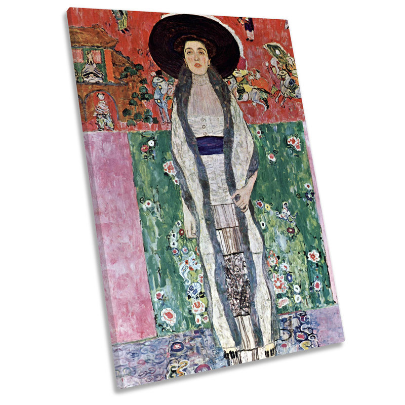 X7683 Gustav Klimt Adele Bloch-Bauer II - Wrapped Canvas Painting, 91.4cm H x 61cm W x 4cm D