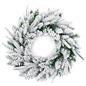 Faux Lighted PVC 21.65cm Christmas Wreath
