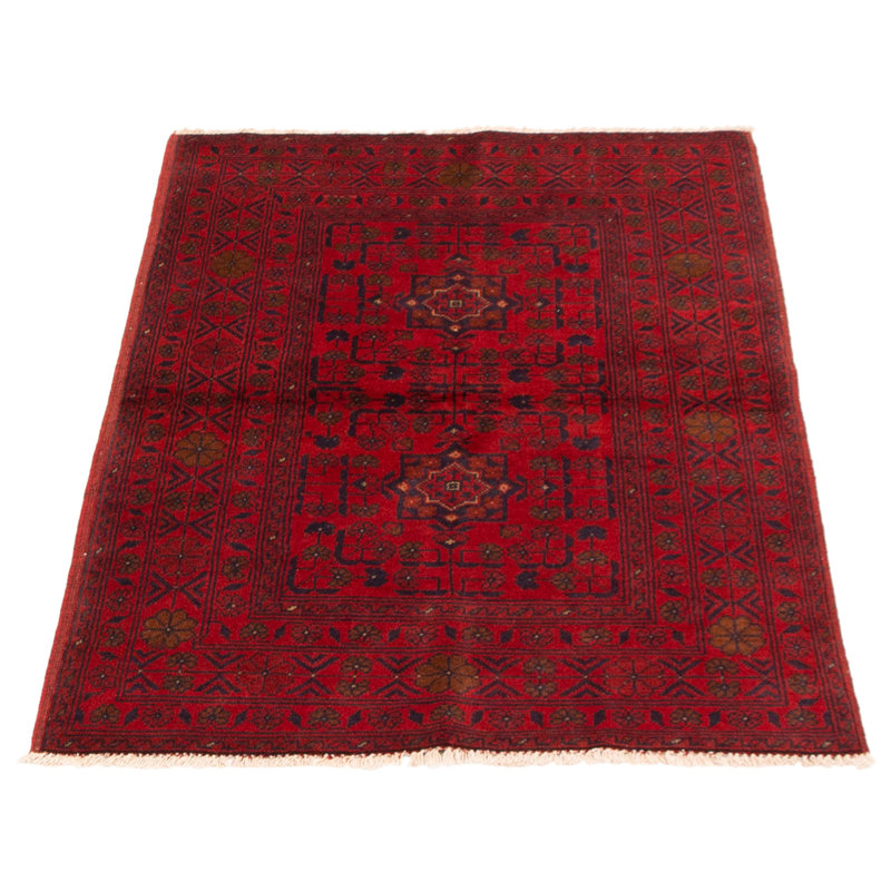 Tapis rouge Finest Khal Mohammadi 3 pi 3 po x 4 pi 10 po
