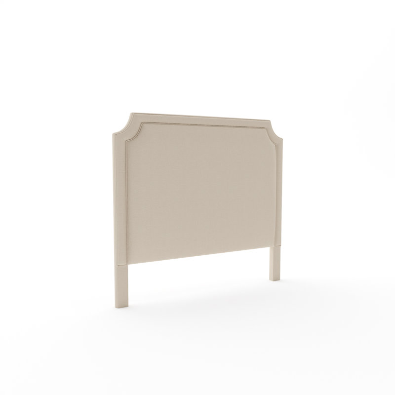 Caldwell Headboard with Channel, Twin, Livable Luxe Crypton Creme