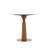 33.5'' Sintered Stone Solid Wood Round Dining Table-1327464921