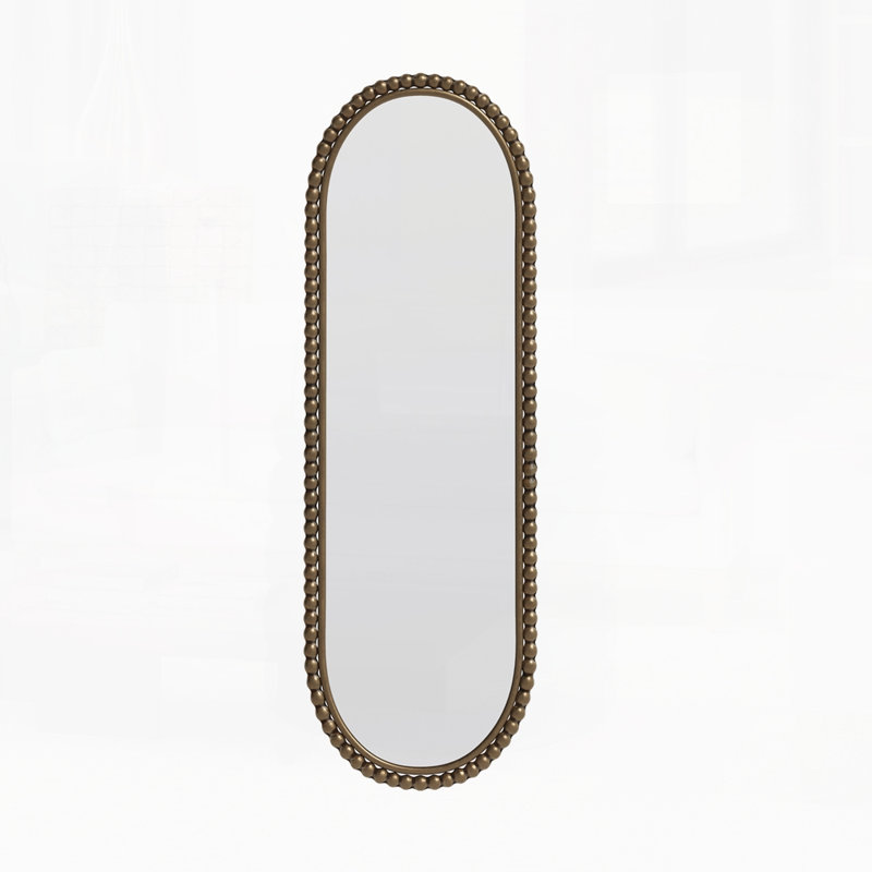 Miroir rétro Iron Art, Doré