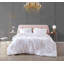 Ensemble de housse de couette en coton rose ivoire Betsey Johnson-51575459