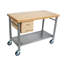 Cucina Magnifico Prep Table with Wood Top