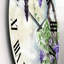 Lilac Lantern Vintage Impression - Horloge murale traditionnelle-60280856