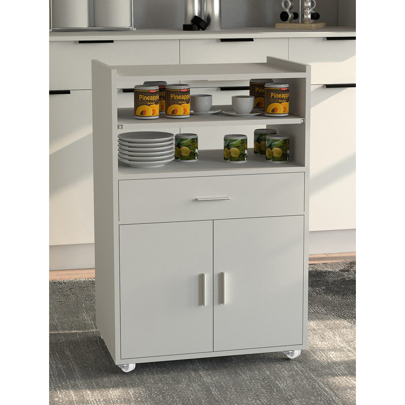 Dealba Wood Kitchen Cart