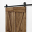 Favian Double Bi-Folding System Solid Oak Barn Door-8841272