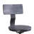 Amarae Swivel Adjustable Height Counter Stool with Metal Frame