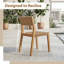 Ensemble de chaises d'extérieur en osier (ensemble de 4)-2089387301
