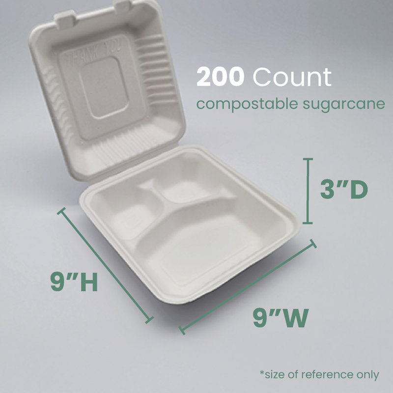 Plateau de service en carton jetable, Blanc