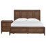 King Panel Storage Bed with Nightstand