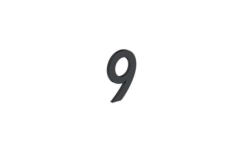 Unavailable Plaque, Matte Black