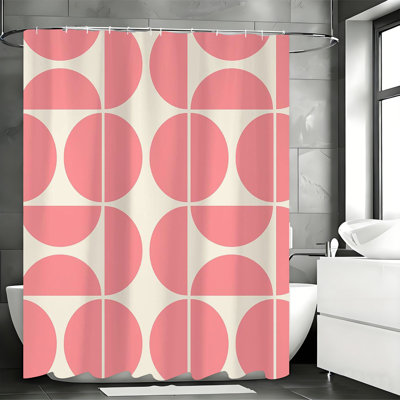 Shower Curtains with Hooks Included
