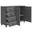 Hardev 113cm Solid Wood Sideboard-226133109