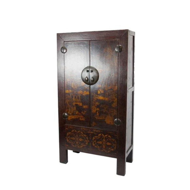 Solid Wood Accent Cabinet