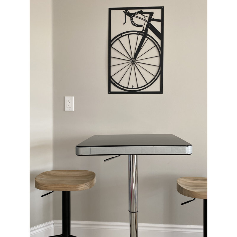Décoration murale vélo découpé au laser