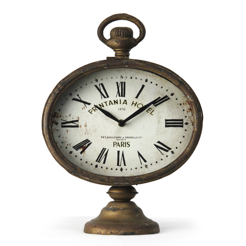 Metal Analog Wall Clock