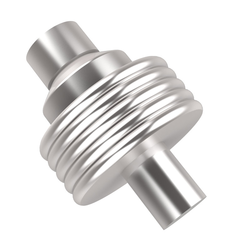 Poignée fantaisie 1 3/4", Chrome satiné