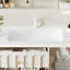 Armoire de salle de bain de style français crème