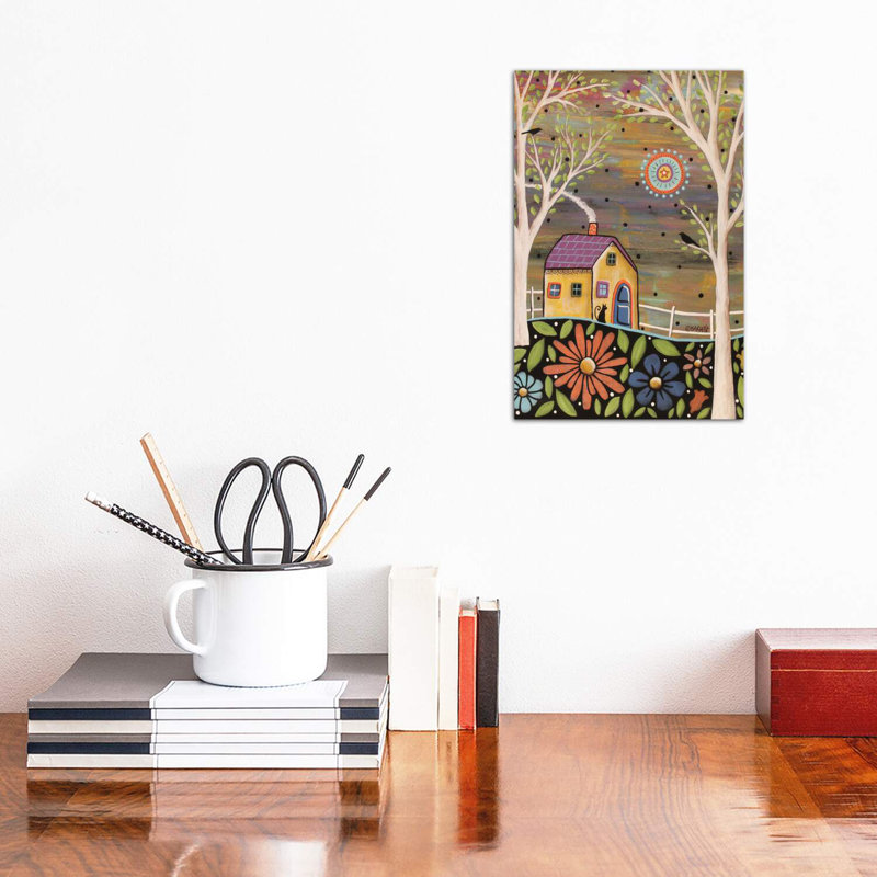 Spring Eve by Karla Gerard - Wrapped Canvas Painting, 20.32 cm H x 30.48 cm W