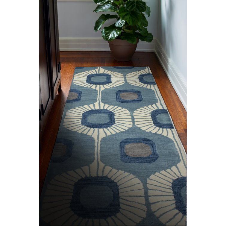 Hemmer Wool Geometric Indoor Rug