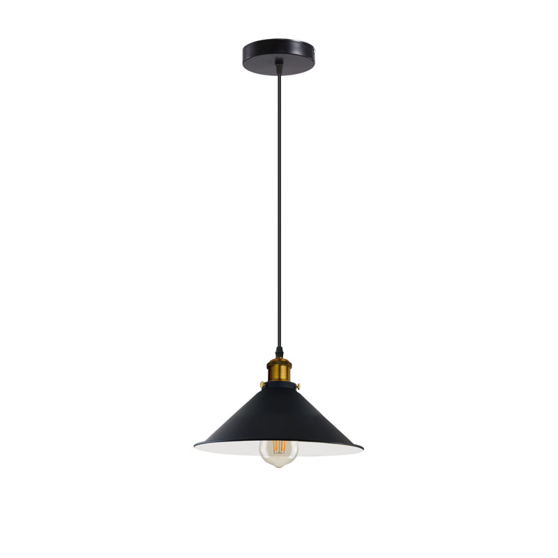 Anneta 1 - Light Pendant, No, Black Inner White