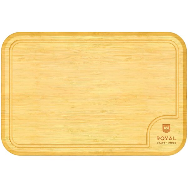 Wood Cutting Board for Kitchen 15x10 inch - Wooden Serving Tray