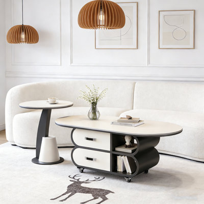 Table basse avec rangement