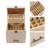 59 Grid Wood Essential Oil Box