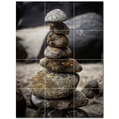 Roches photo 4,25 po x 4,25 po