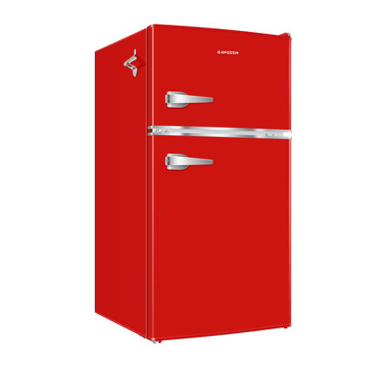 BANGSON 3.2 CU.FT, 2 Door Small Refrigerator with Freezer | Fridge.com