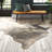 Irfa Handmade Light Brindle Cowhide Rug with Suede Backing-24176590