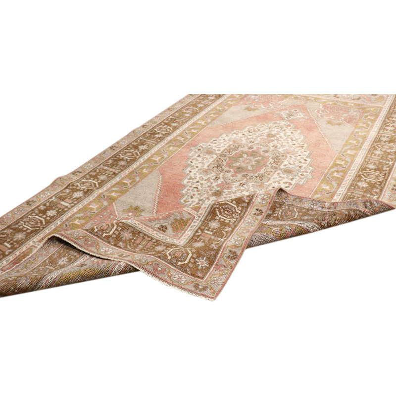 One-of-a-Kind Rectangle 4'7" X 8'6" Hand Knotted Area Rug